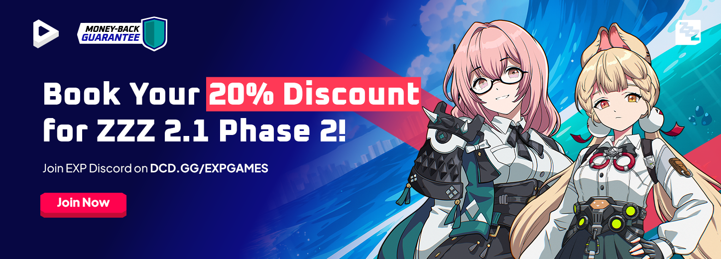 [US BR DE GB] ZZZ Prebook Gacha Voucher 6 Aug Discord